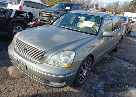 2001 Lexus Ls 430 from USA, damaged, VIN JTHBN30F010021379